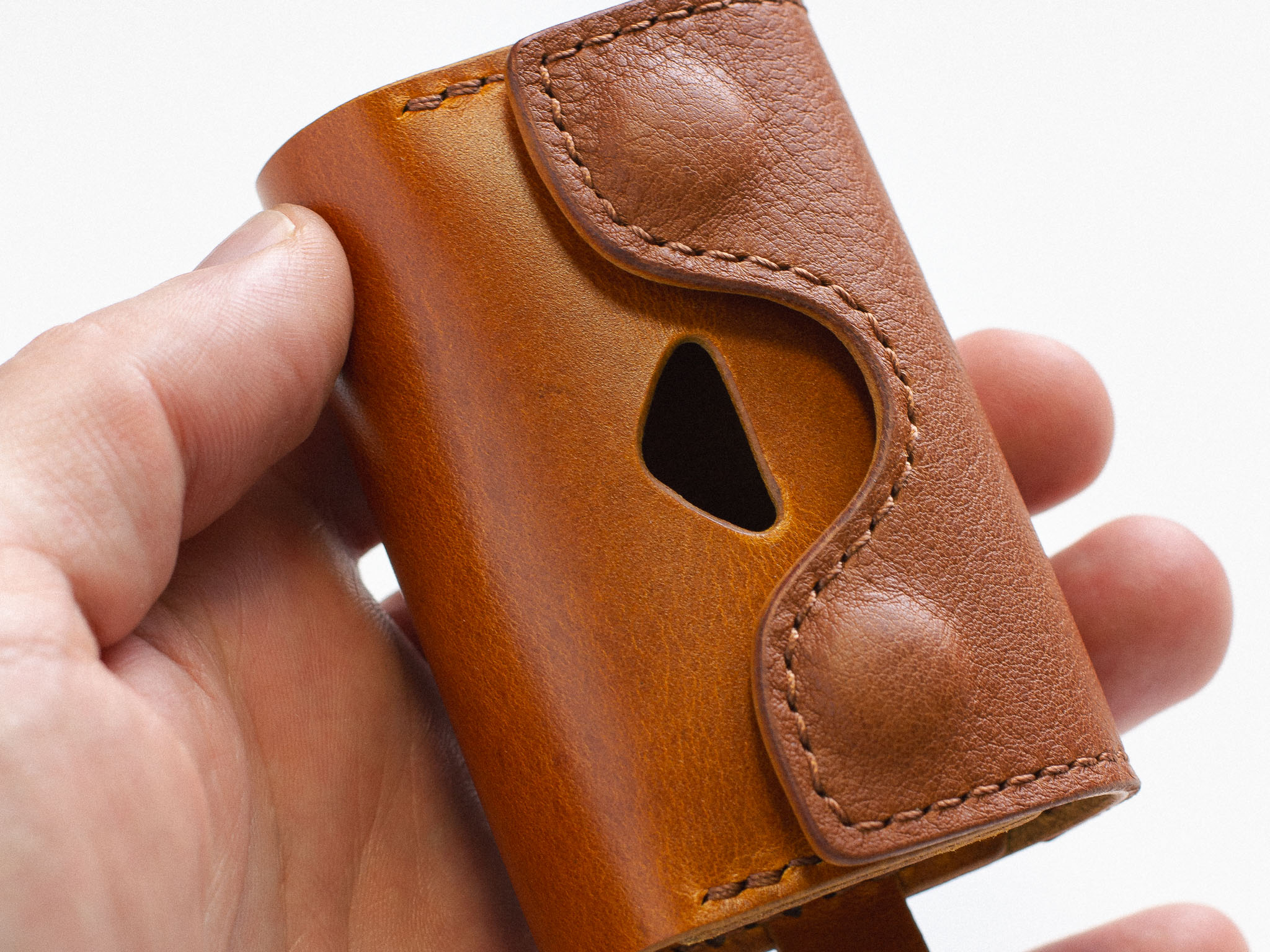 Leather Waste Bag Holder - Image 2