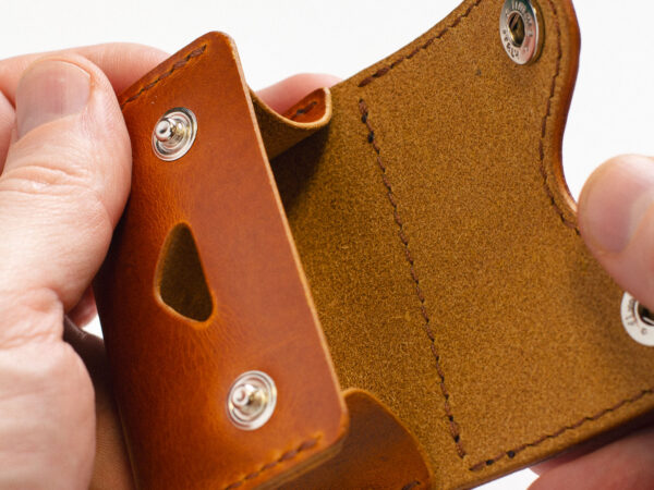 Leather Waste Bag Holder - Image 4