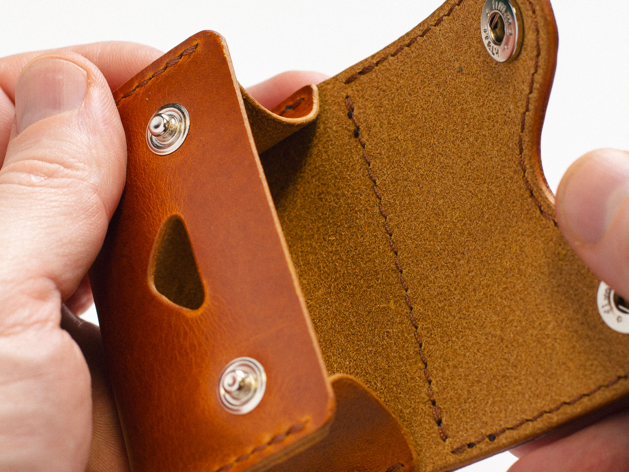 Leather Waste Bag Holder - Image 4